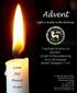 THE FIRST SUNDAY OF ADVENT: LITANY IN PROCESSION & HOLY EUCHARIST SUNDAY, DECEMBER 1 ST, 2013