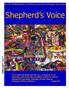 Jan Monthly Newsletter of the Lutheran Church of the Good Shepherd Reno, Nevada. Shepherd s Voice