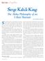 Serge Kahili King: The Aloha Philosophy of an Urban Shaman. Maui Style LivingMaui. By Tom Blackburn-Rodrigues