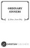 ORDINARY SINNERS. by Louise Munro Foley