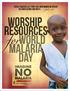 Central Congo. This little boy is alive because of Imagine No Malaria and our