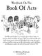 Workbook On The Book Of Acts