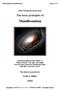 Basic principles of Manifestation. Page 1 of 13. Leslie's Metaphysics ebook series: The basic principles of. Manifestation