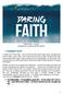 Daring Faith Launch. Adapted from message by Rick Warren.