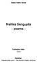 Mallika Sengupta - poems -