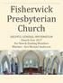 Fisherwick Presbyterian Church. HELPFUL GENERAL INFORMATION Church Year 2017 For New & Existing Members Minister - Rev Michael Anderson