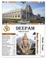 DEEPAM. Happy Mahashivarathri. Hindu Temple. Volume 22, Issue A rbor Street, Omaha, NE, Inside this Issue