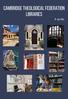 Cambridge Theological Federation Libraries. A guide
