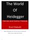 The World Of Heidegger