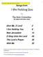Songs from. I Am Holding You. The Solo Committee for piano and solo voice
