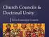 Church Councils & Doctrinal Unity { Seven Ecumenical Councils