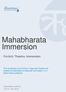 Mahabharata Immersion