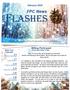 FLASHES. FPC News. February Willing Participant. Monthly Newsletter of First Presbyterian Church of Barberton. Mark Your Calendar