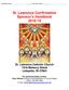 St. Lawrence Confirmation Sponsor s Handbook
