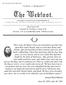 The Webfoot. A Monthly Publication In The Interest Of