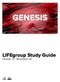 LIFEgroup Study Guide October 21 - November 25