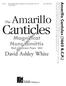 Canticles. David Ashley White. Magnificat Nunc dimittis. Amarillo Canticles (1662 B.C.P.) The Amarillo. Book of Common Prayer, 1662
