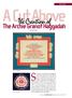 A Cut Above. Second only to the Tanach, the Haggadah. The Creation of. The Archie Granot Haggadah. By Meir Persoff