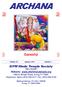 ARCHANA. 9 Ganeshji 9. Volume 28 January 2011 Number 1. D/FW Hindu D/FW Temple Hindu Society Ekta Mandir