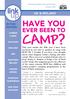 CAMP? HAVE YOU EVER BEEN TO UK & IRELAND IN THIS EDITION