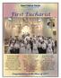 Saint Patrick Parish 1 Cross Street, Whitinsville, MA May 7, First Eucharist