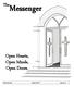 The. Messenger. Open Hearts, Open Minds, Open Doors. Volume 64 April 2017 Issue 4