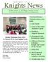 Knights News. Father Peter A. Welling Council ST. PATRICK CHURCH, LINCOLN, NEBRASKA