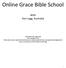 Online Grace Bible School