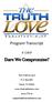 Program Transcript # Dare We Compromise? The Truth In Love. P.O. Box 865. Hurst, TX
