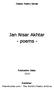 Jan Nisar Akhtar - poems -