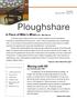 Ploughshare. A Piece of Mike s Mind by Rev. Mike Morran. Moving with RE by Erin Kenworthy, DRE. Inside This Issue. October Volume 2017 Issue 10