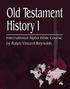 OLD TESTAMENT HISTORY