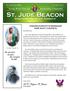 St. Jude Beacon. In service to one. In service to all. S.K. Eugene A. Johann Grand Knight. March Volume XVI - Number III
