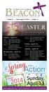First Baptist Church Montgomery. Volume 67 Week of April 13, 2014 Number :00 pm Good Friday Worship. 8:30 am Easter Worship Celebration