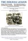 Newsletter of the Sons of Union Veterans of the Civil War, Department of Indiana Dennis H. Rigsby Commander Issue 1-18