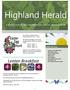 Highland Herald A PUBLICATION OF FIRST PRESBYTERIAN CHURCH MUSKEGON, MI. Join us with your favorite kids on Sunday, March 31 st from 1 3 pm!