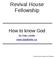 Revival House Fellowship