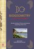 BIOGEOMETRY ADVANCED TRAINING. Six-day training of theory and practical comprising Levels 4,5, September Athens (Vougliameni) Greece