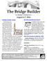 The Bridge Builder. St. Matthew s Weekly News. August 6-7, 2016