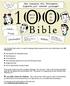 One-Hundred flash cards to be used for helping students memorize facts about individuals in the Old Testament.