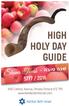 HIGH HOLY DAY GUIDE 5777 / Kehillat Beth Israel Coldrey Avenue, Ottawa Ontario K1Z 7P9