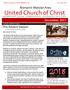 UNITED CHURCH OF CHRIST BISMARCK, ND December 2017