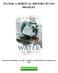 WATER: A SPIRITUAL HISTORY BY IAN BRADLEY