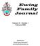 Ewing Family Journal