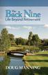 Back Nine. Life Beyond Retirement. The. First Edition. In-Sight Books, Inc. Oklahoma City