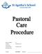 Pastoral Care Procedure