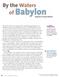 Babylon. By the Waters. Stephen Vincent Benét