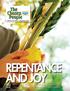 REPENTANCE AND JOY. The Chosen People. Isaiah 53 and Atonement Celebrating the High Holidays in Israel The King s Two Messianic Entries into Jerusalem