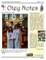 Otey Memorial Parish, Sewanee, tn april 1, Otey Notes. Welcome new Acolytes From the Rector