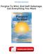 Forgive To Win!: End Self-Sabotage. Get Everything You Want PDF